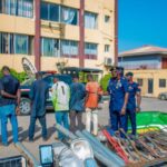 Photo Of Six Suspected Vandals Nabbed By NSCDC In FCT