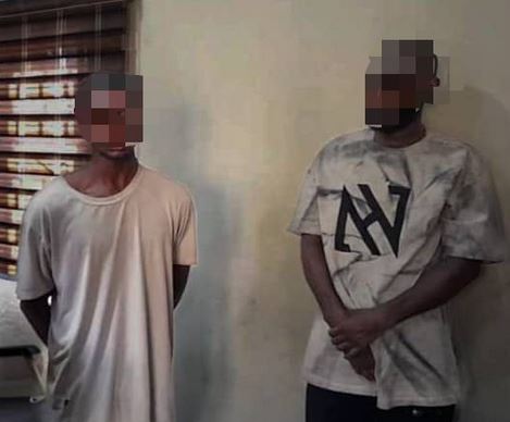 Rivers Police Arrest Two Online Scammers For Defrauding Canada-Based Nigerian Woman Of N110m (Photo)