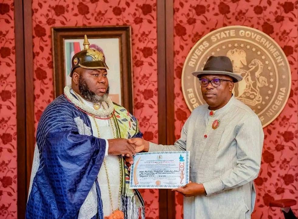 Rivers Governor, Fubara Grants Staff Of Office To Asari Dokubo, Three Others As Recognised Monarchs (Photos)