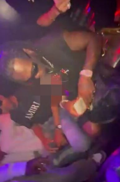 Burna Boy Gifts Club Owner $50K In Cash (Video)