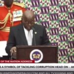 Ghana President Akufo-Addo’s ADC Collapses In Parliament As He Reads The State Of The Nation Address (Video)