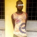 Photo Of Suspected Burglar Nabbed By Police In Ogun