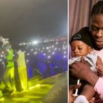 Bella Shmurda Plays Mohbad’s Songs And Brings His Son, Liam On Stage At His Concert In Ibadan (Video)