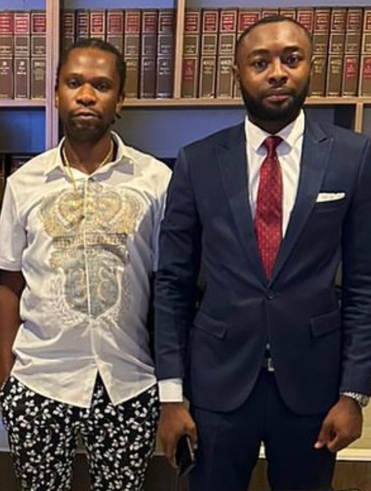 Prove You’re Not A Coward By Arresting Cubana Chief Priest – Speed Darlington’s Lawyer Challenges Burna Boy