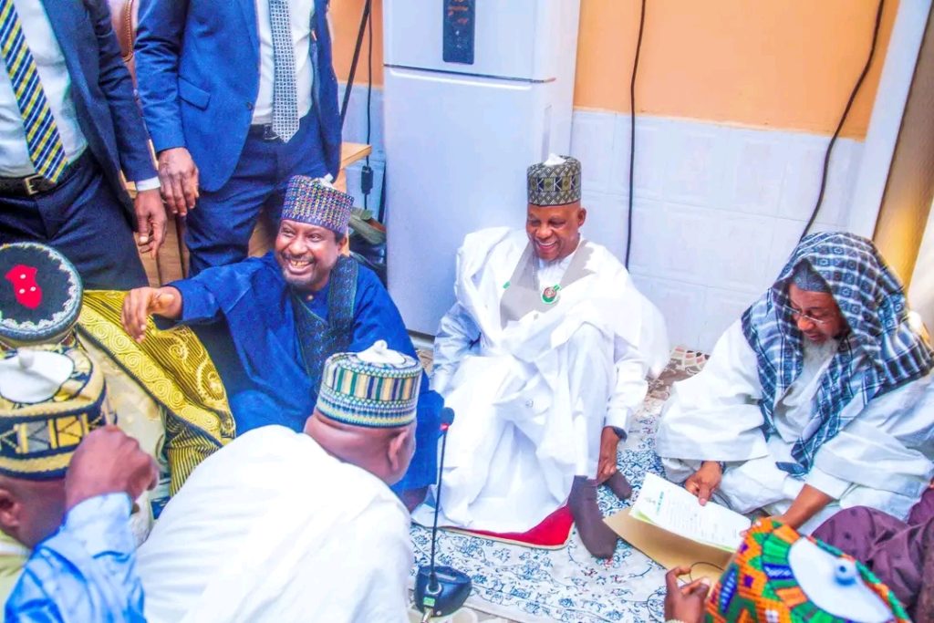 Kano On Standstill As VP Kashim Shettima, Others Attend APC Chairman Son’s Wedding