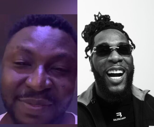 Burna Boy Fulfils Promise, Gifts Cubana Chief Priest’s Alleged Brother $30,000 (Video)