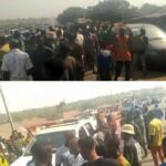 Drama As Angry Youths Block Highway Over Killing Of Farmers In Kogi Community (Photos)