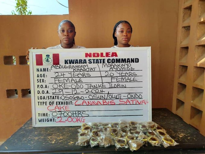 Nigerian Ladies Arrested For Producing, Selling Drug-Infused Cupcakes To Students In Kwara