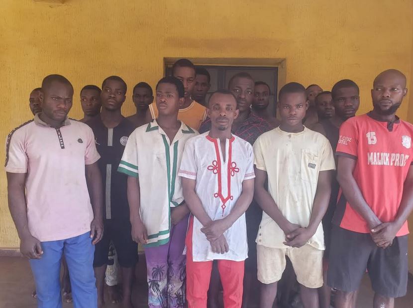 Police Arrest 17 Suspects For Burning Man To D3ath Over Alleged Witchcraft In Ebonyi