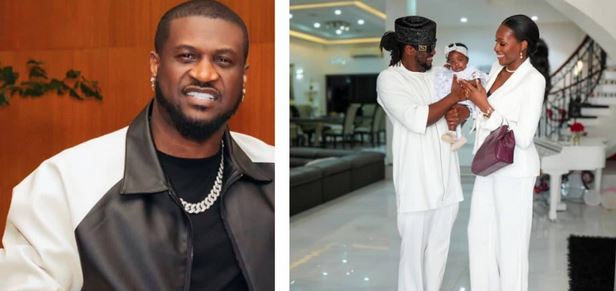 Peter Okoye Missing As Jude Accompanies Paul, His Wife To Their Daughter’s Dedication