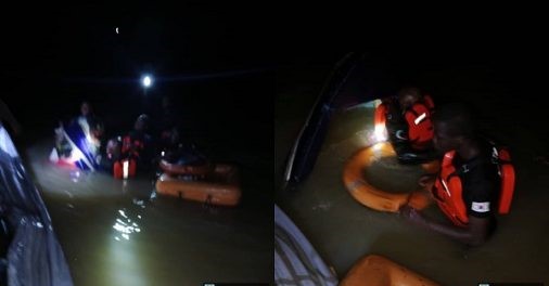 Navy Rescues Eight Police Officers And One Civilian As Boat Capsizes In Bayelsa (Photos)