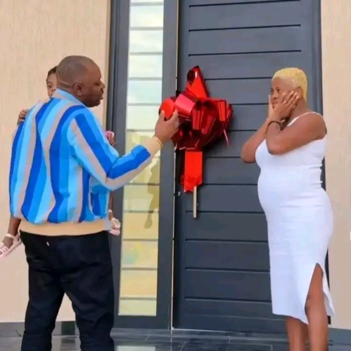 Angela Nwosu Gifted a Mansion by Her Husband as Push Gift (Video)