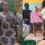 Ikorodu Teacher Arrested For Repeatedly Slapping 3-year-old Over Writing Struggle (Video)