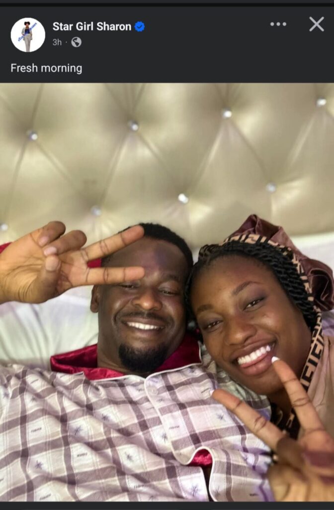 Reactions As Ifedi Sharon Shares Bedroom Video With Zubby Michael