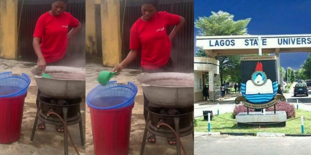 Graduate Regrets Spending 5 Years in LASU As She Becomes Zobo Seller (Video)