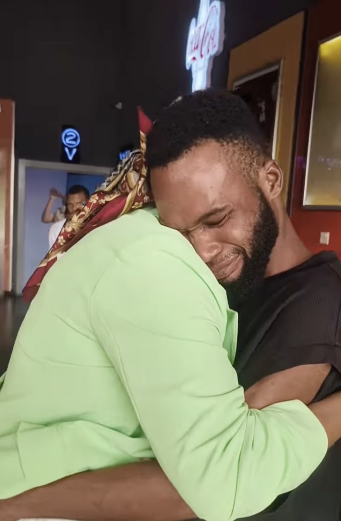 Toyin Abraham Moved to Tears As Die-Hard Fan Surprises Her With A Gift