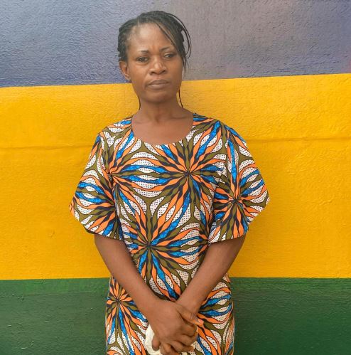 Lagos Teacher Who Was Caught On Tape Ass@ulting Pupil Remanded In Kirikiri Prison