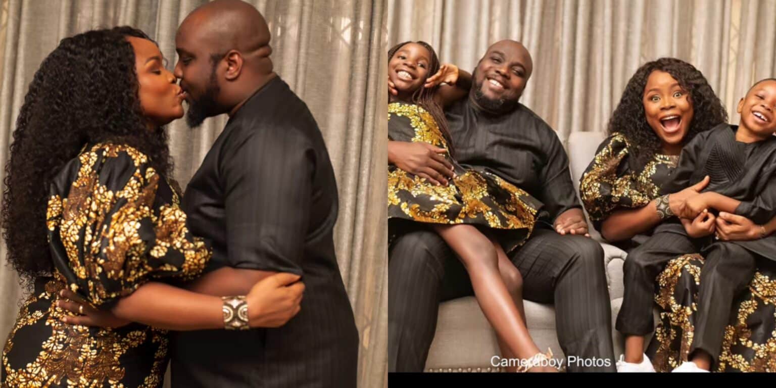 Omawumi And Husband Celebrate 10th Wedding Anniversary