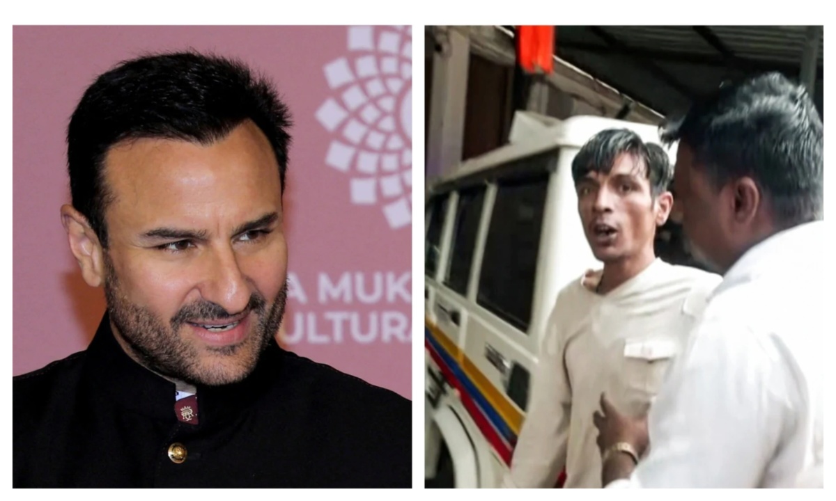 Man Who Attacked Bollywood Actor Saif Ali Khan With Knife Arrested (Photo)