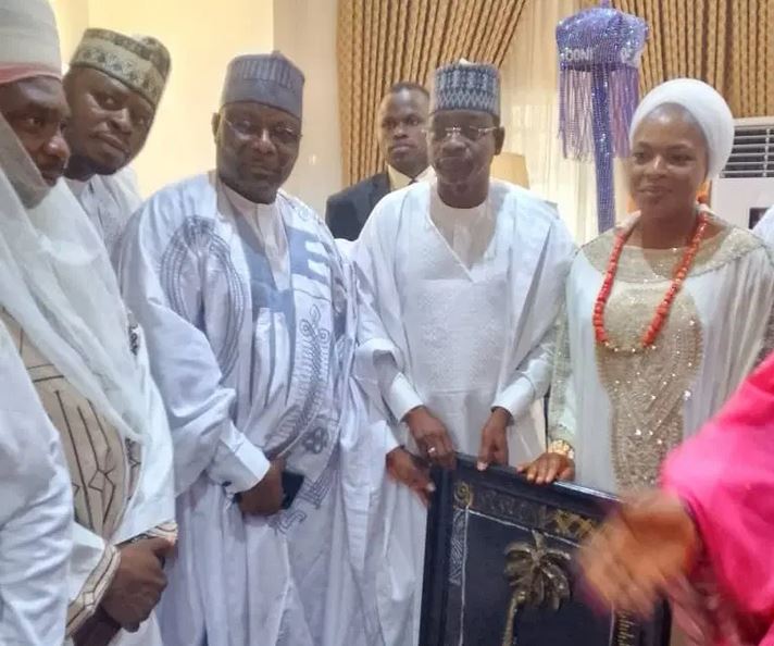 Ooni’s Wife, Ganduje In Maiduguri For Wedding Of APC Chieftain Dalori’s Daughters