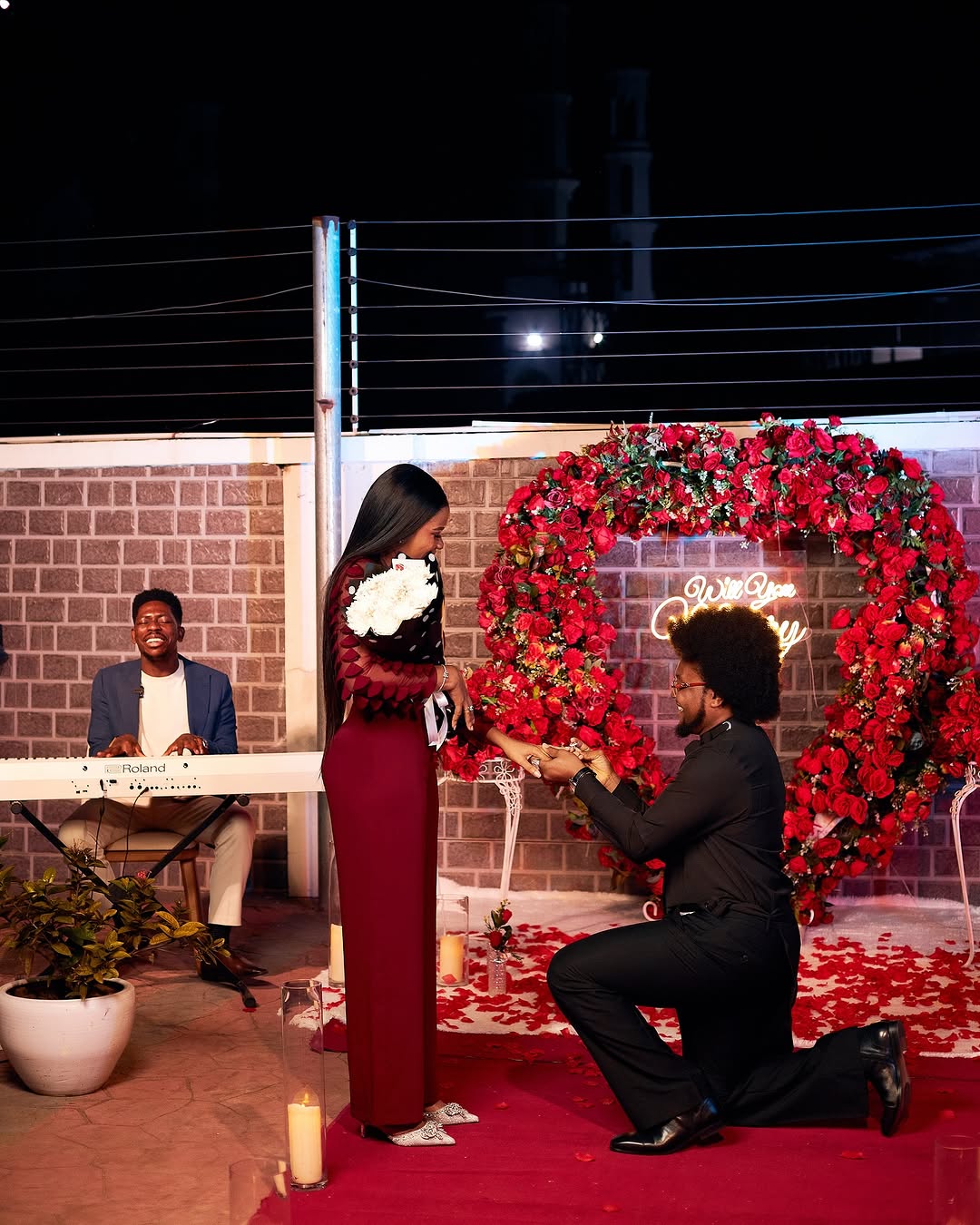 Nigerian Actor And Comedian, Deacon Famous Gets Engaged To Ghanaian Lover (Photos)