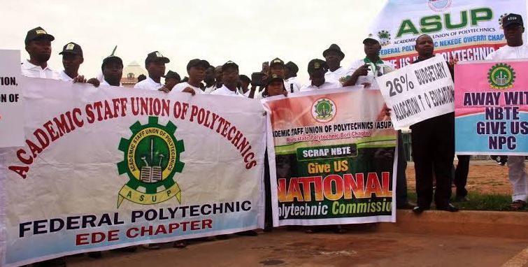 Polytechnic Workers To Begin 3-day Warning Strike