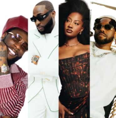 Burna Boy, Davido, Tems, Lojay Others Nominated For 2025 iHeartRadio Music Awards (Full List)