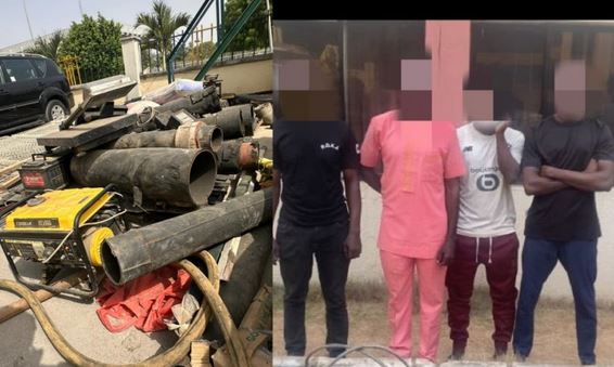 FCT Police Arraign Panteka Operators, 16 Other Suspected Vandals (Photos)