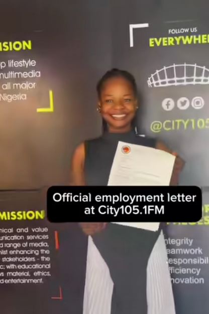 Olajumoke Onibread Becomes OAP At City 105.1 FM