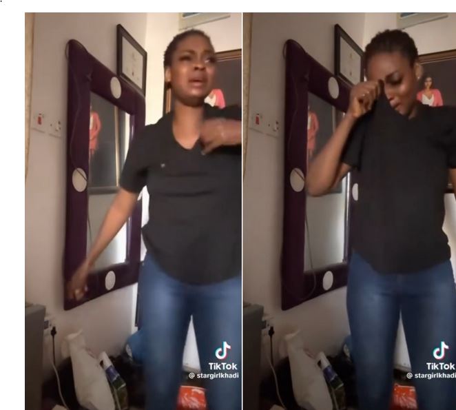 Woman Breaks Down In Tears As She Returns To A Wet House After She Forgot To Turn Off Bathroom Tap (Video)