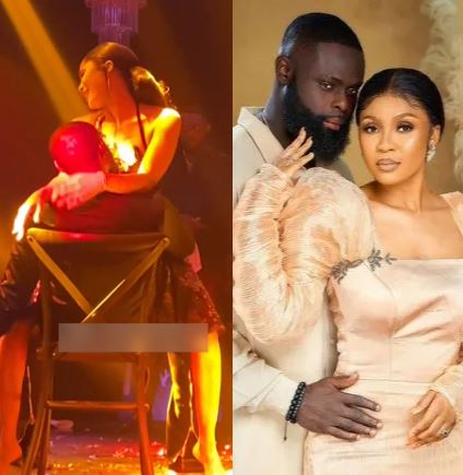 Moment Yomi Casual’s Wife Gave Him Special Lap Dance to Celebrate Their 40th Birthday