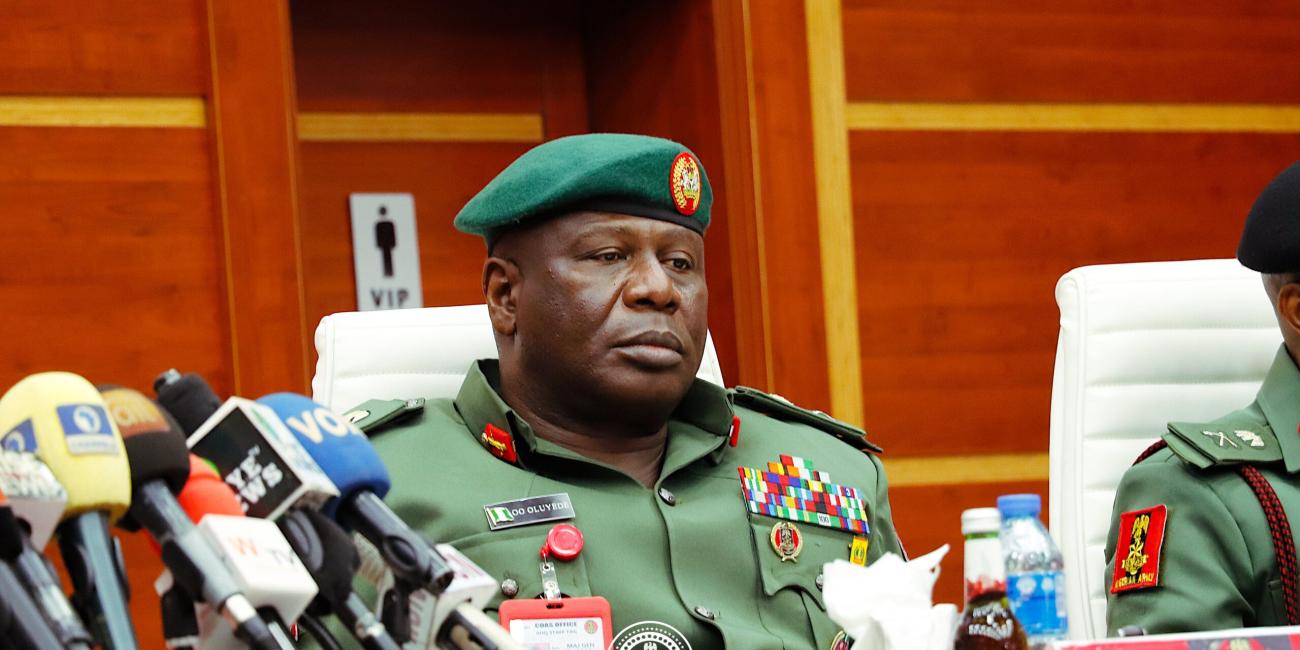 Nigerian Military Releases Phone Numbers Of Impersonators Of Chief Of Army Staff, Oluyede