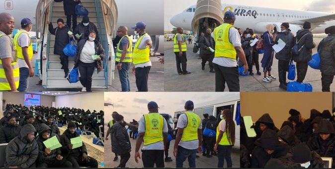 Another Batch Of 148 Nigerians Repatriated From Libya Arrive In Lagos (Photos)