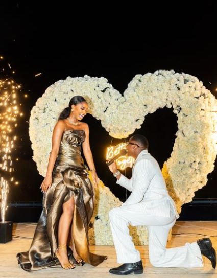 Tanzanian Singer Juma Jux, Proposes To Priscilla Ojo For The Second Time, In The Presence Of Family And Loved Ones (Photos/Video)