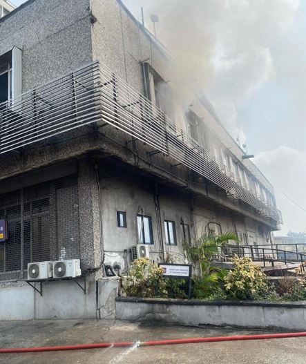 Fire Guts 7-Storey Building In Lagos, Destroys Property Worth Millions Of Naira