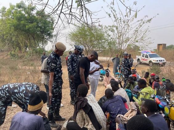 Police Intercept 20 Suspects In Possession Of Daggers, Charms In Ogun