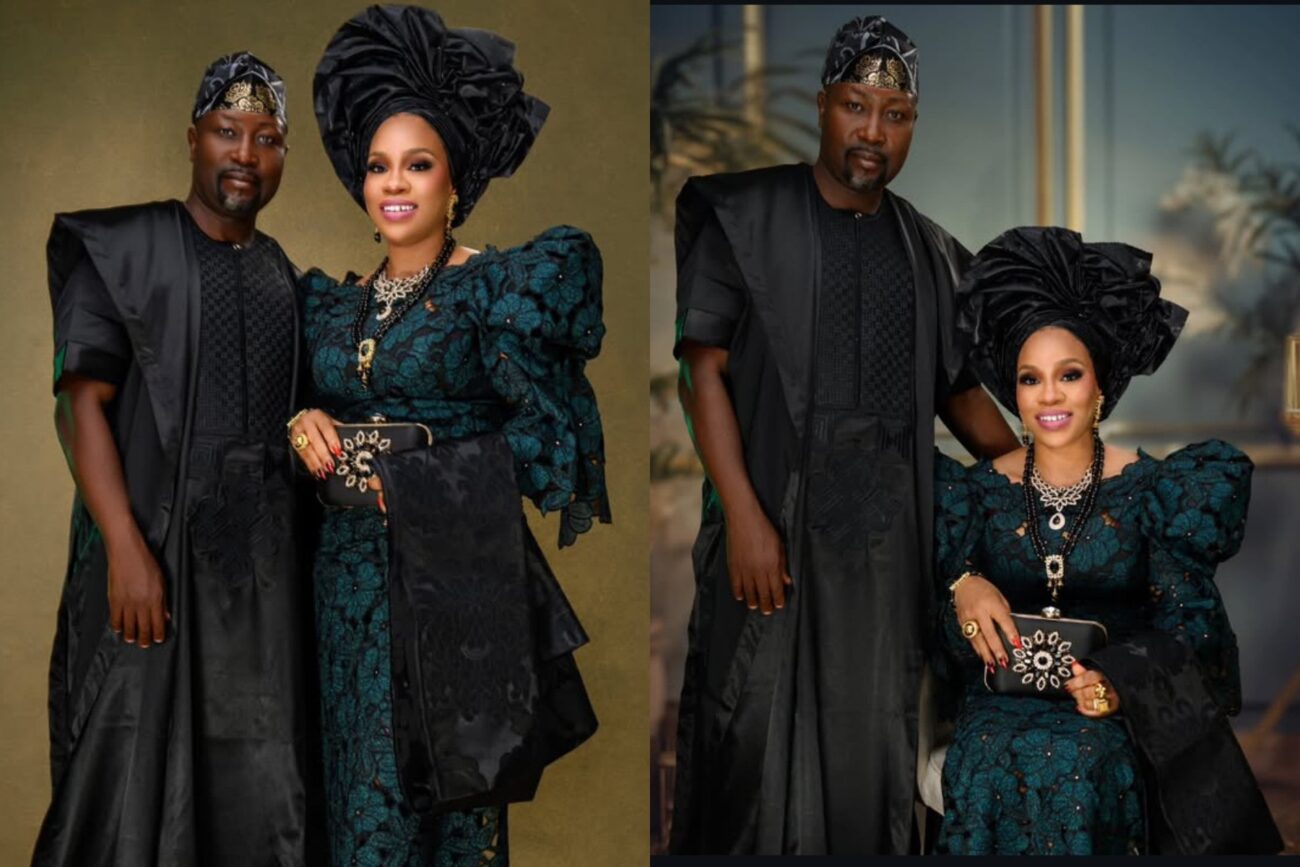 Actress Mosun Filani And Husband Celebrate 13th Wedding Anniversary