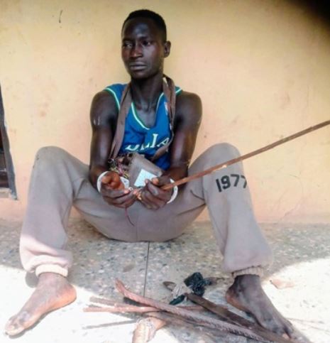 Ex-convict Arrested For St@bbing His Brother And Attempting To K!ll Other Family Members In Ekiti