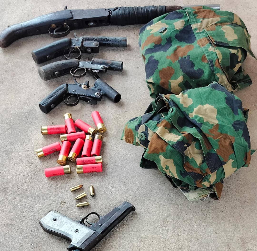 Police Arrest Three Kidnappers, Recover Arms In Delta (Photos)