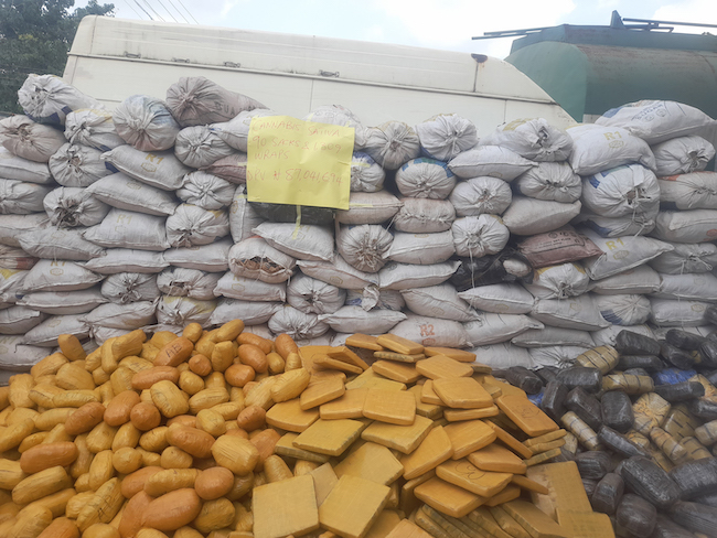 Customs Intercept N398m Cannabis Sativa In Lagos