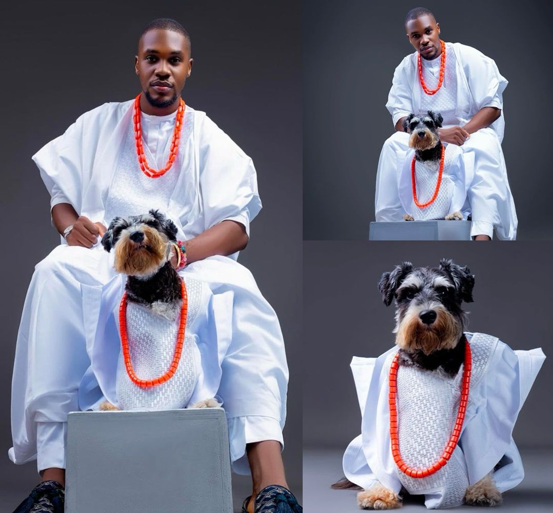 First Dog To Rock Agbada