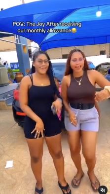 Ghanaian Co-wives Celebrate After Receiving Monthly Allowance From Their Husband (Video)