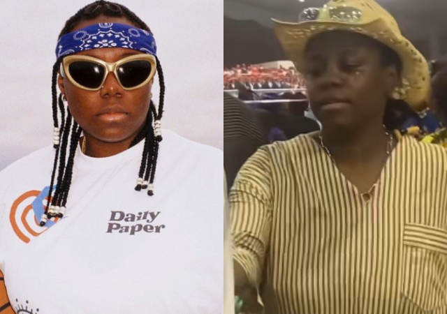 Nigerians React After Spotting Teni at Redemption Camp