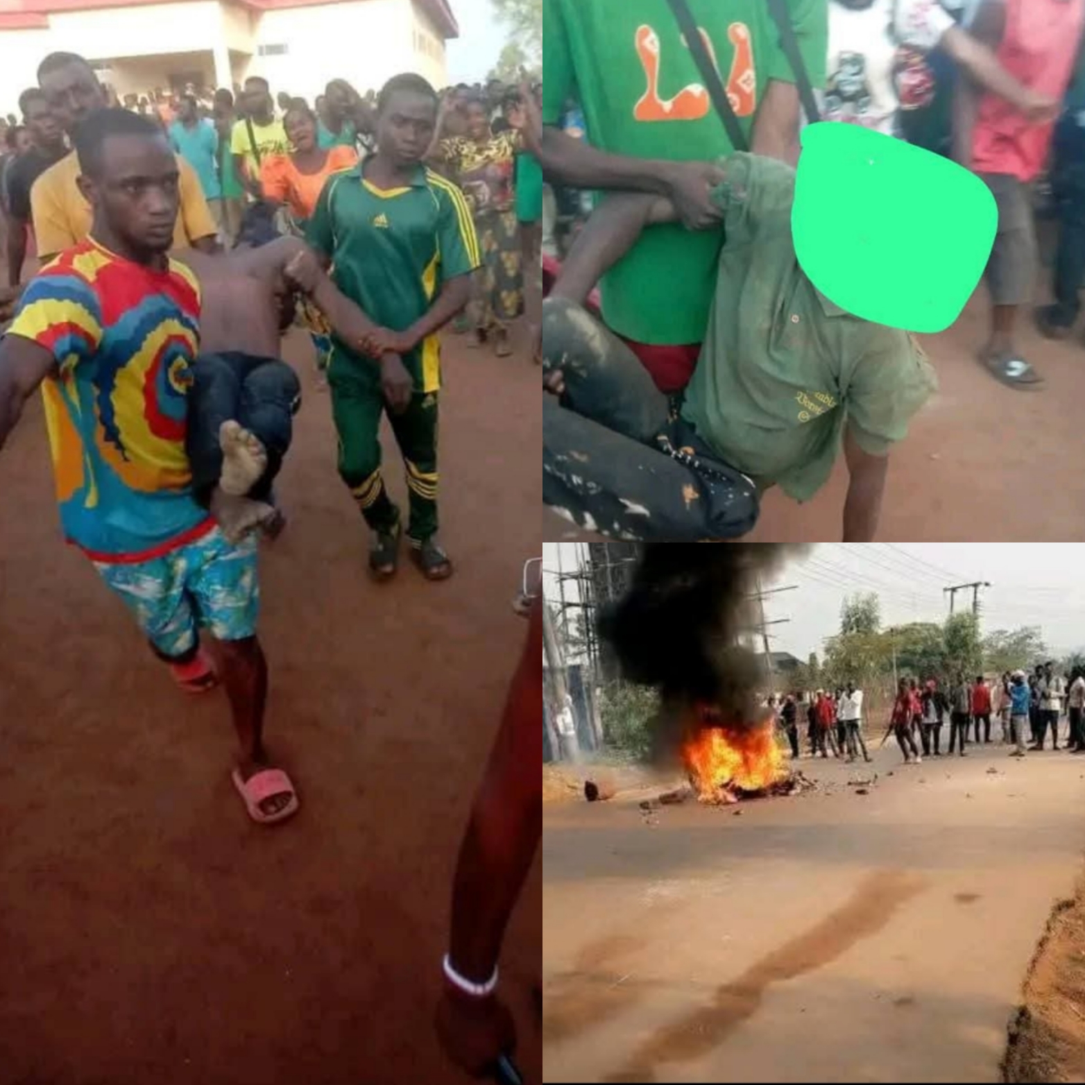 Protesters Burn Benue LG Secretariat And Palace After Armed Fulani Herdsmen Killed Three Community Guards