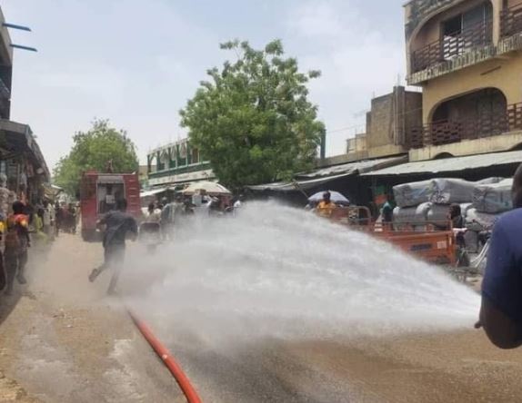 Fire Razes Electronic Shop In Borno