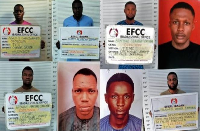 How 32 Internet Fraudsters Landed In Prison In Ibadan