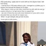 Nigerian Man Who Sponsored His Wife In University Supports Her As She Goes To Aviation School