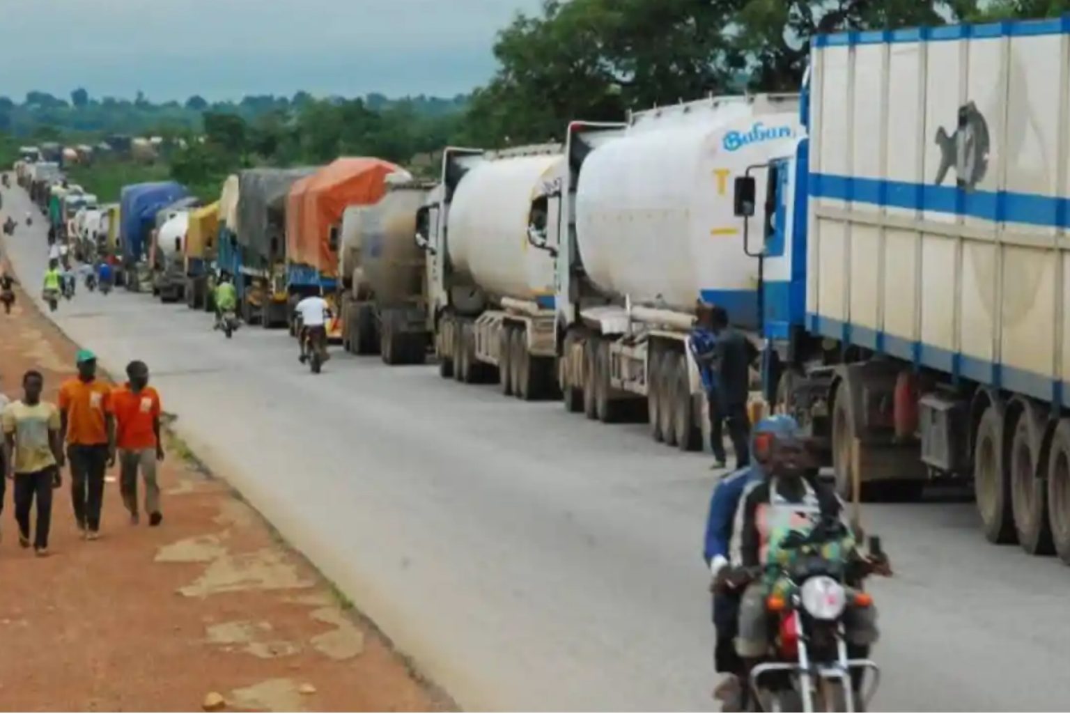 Tanker Drivers Shut Down Highway Over Alleged Killing Of Colleague In Plateau