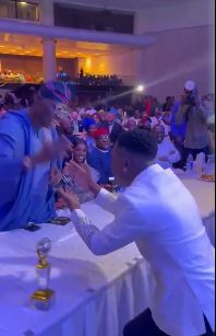 Peller Meets Governor Sanwo-Olu At Silverbird TV Awards (Video)