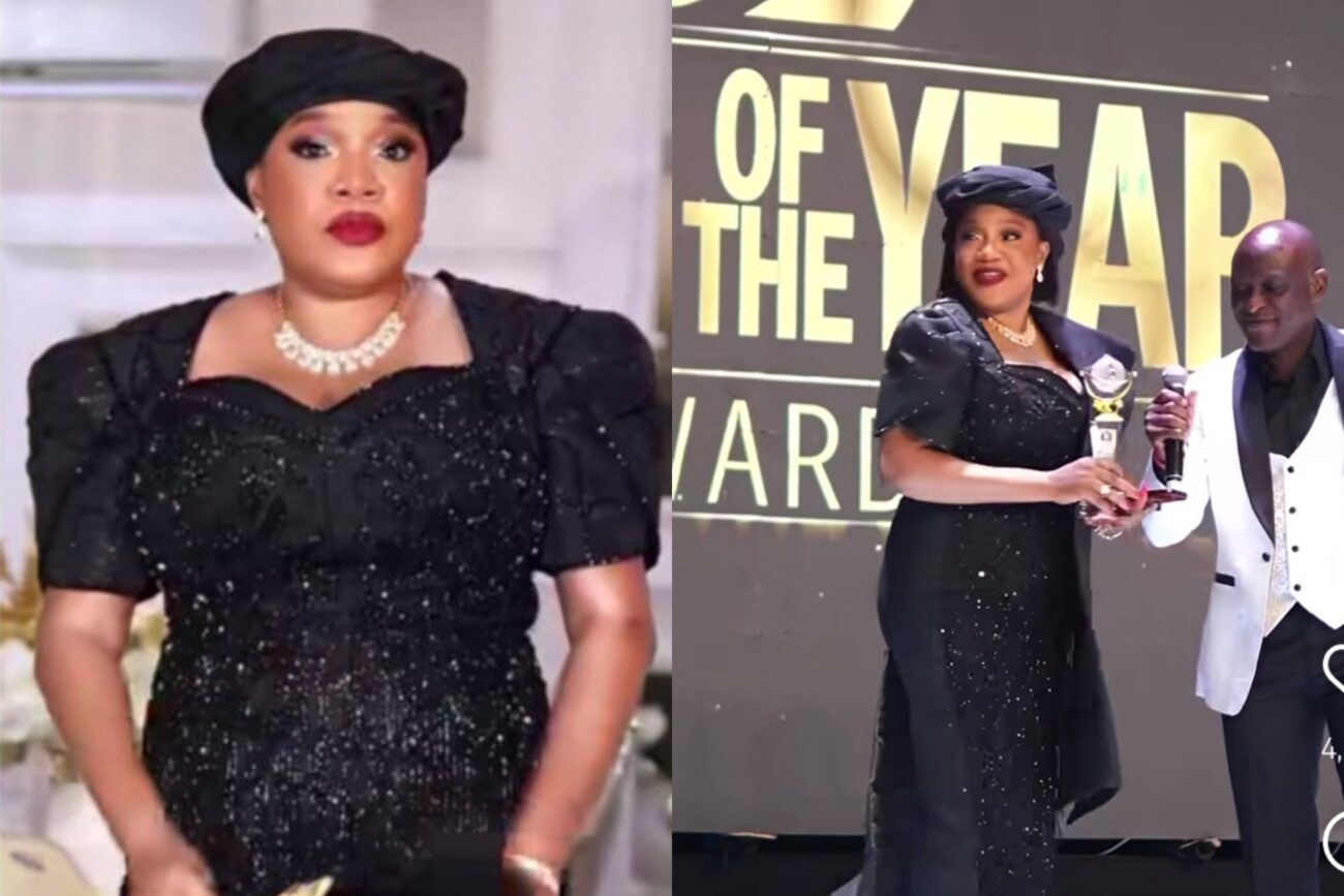 It Hasn’t Always Been Easy – Toyin Abraham Speaks After Silverbird Honoured Her With Trailblazer Award (Video)